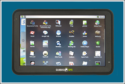 Globus GPS на базе Android