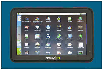 Globus GPS на базе Android