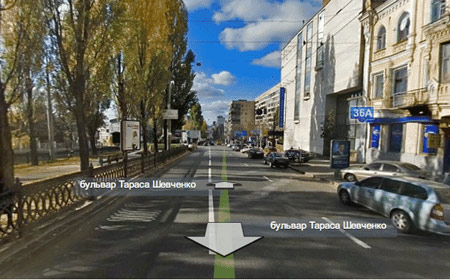 Панорамы улиц Яндекса