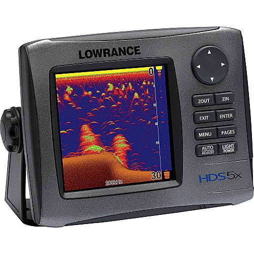 Lowrance HDS 5x (с датчиком 50-200 kHz)