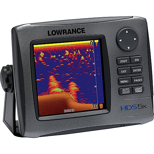 Lowrance HDS 5x (с датчиком 83-200 kHz)
