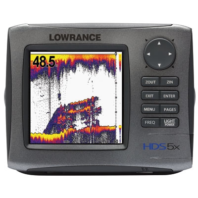 Lowrance HDS 5x (с датчиком 83-200 kHz)