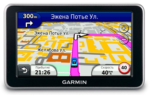 Garmin nuvi 2455 + карта "НавЛюкс" (LM)