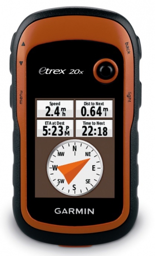 Garmin eTrex 20x (240 х 320 пикселей; 3,7 GB)