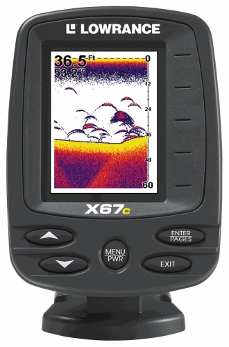 Lowrance X67C (русское меню)