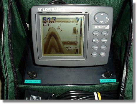 Lowrance X125 (русское меню)