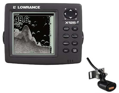 Lowrance X125 (русское меню)