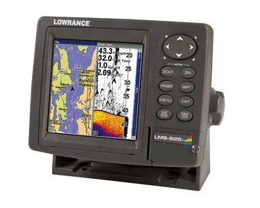 Lowrance LMS 525C DF (русское меню+GPS)