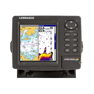 Lowrance LMS 522C (русское меню+GPS)