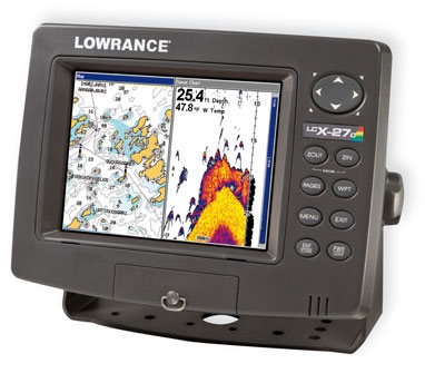 Lowrance LCX 27C (русское меню+GPS)