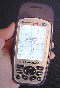 Lowrance iFinder H2O  (русское меню)