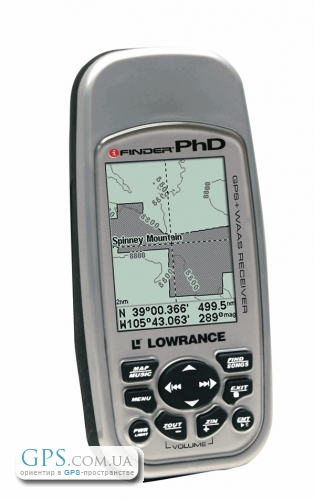 Lowrance iFinder PhD  (русское меню)