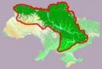 Карта бассейна Днепра (Совместима с GPS Garmin)